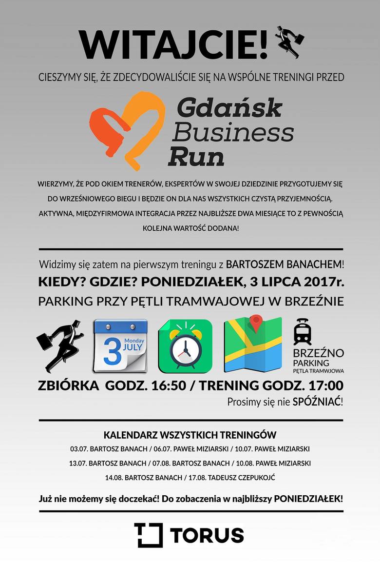 Startują bezpłatne treningi dla biegaczy Gdańsk Business Run 