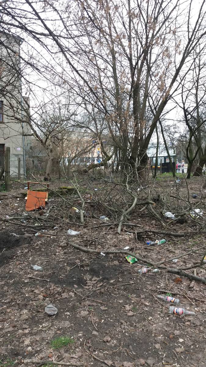 W Łodzi mnóstwo jest miejsc, które wyglądają, jak wysypiska śmieci 