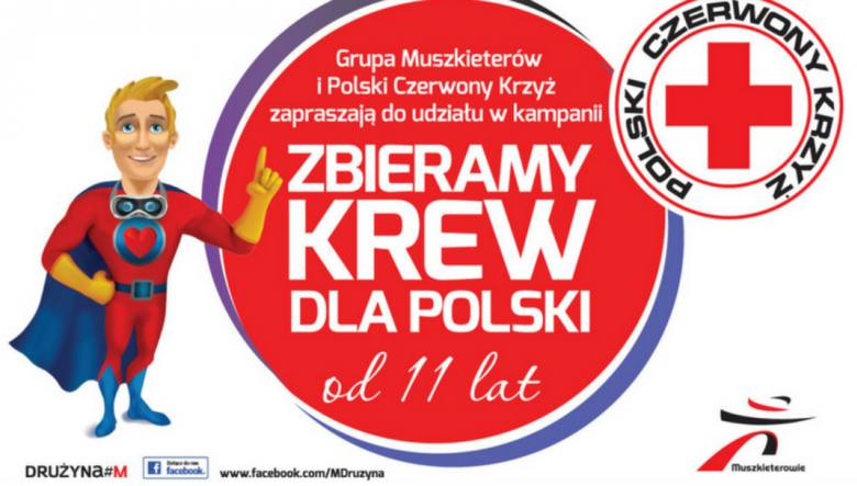 Łowiczanie będą mogli oddać krew w ramach akcji „Zbieramy krew dla Polski"