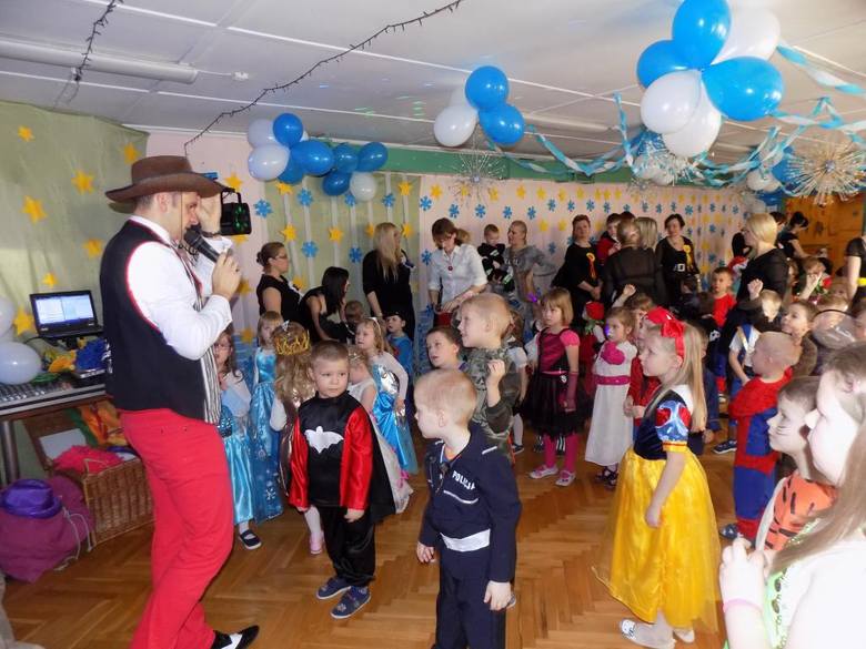 Bal przebierańców w przedszkolu "Pod świerkami" w Łowiczu