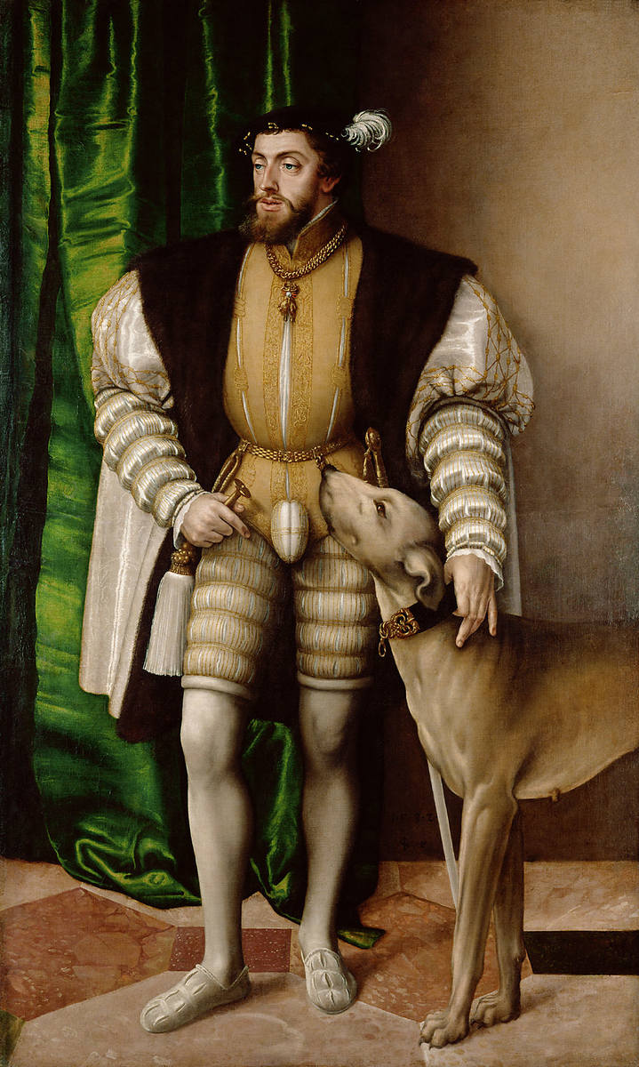 Cesarz Karol V (1500-1558). Jemu i jego synowi, Filipowi II, służył książę Alba 