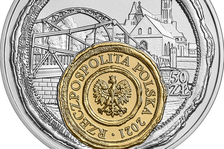 Moneta "Wrocław - mała ojczyzna" o nominale 50 złotych