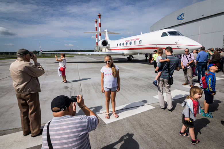 Samolot przyleciał do Bydgoszczy prosto ze Stanów Zjednoczonych.