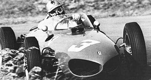Fot. Archiwum. Wolfgang von Trips w Ferrari 156 w drodze po zwycięstwo w Grand Prix Holandii w 1961 roku