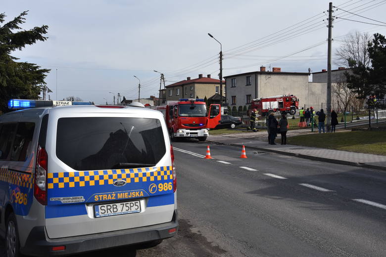 Wybuch gazu zburzył ścianę domu w Bełku. Ucierpiał 16-latek