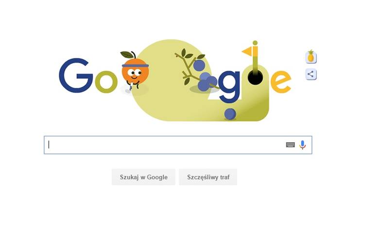 Google Doodle dla hasła "Olimpiada"