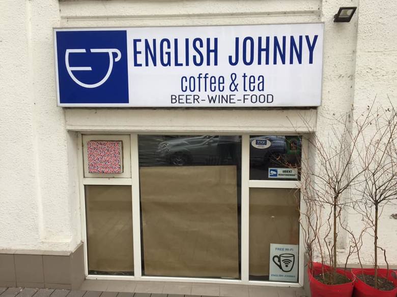 Kawiarnia English Johnny nie działa od soboty 23 marca. Jej właściciele twierdzą, że byli nachodzeni