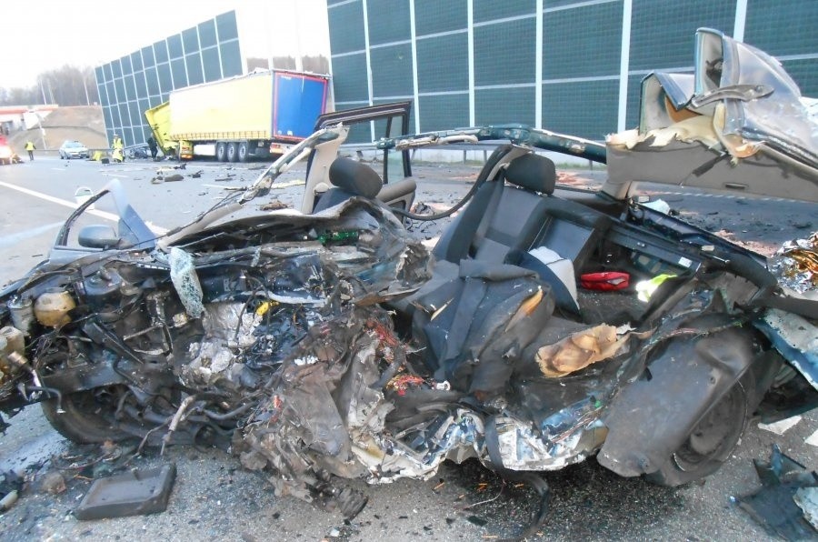 Śmiertelny wypadek w Bytomiu Kierowca jechał pod prąd na