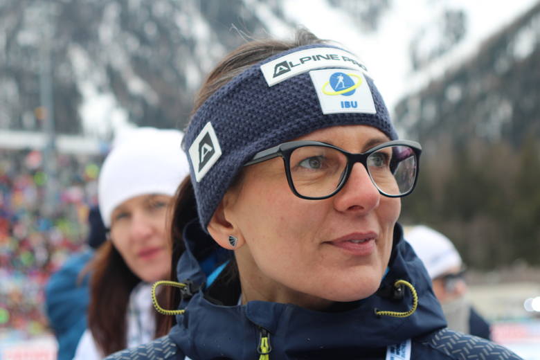 Dagmara Gerasimuk, prezes Polskiego Związku Biathlonu