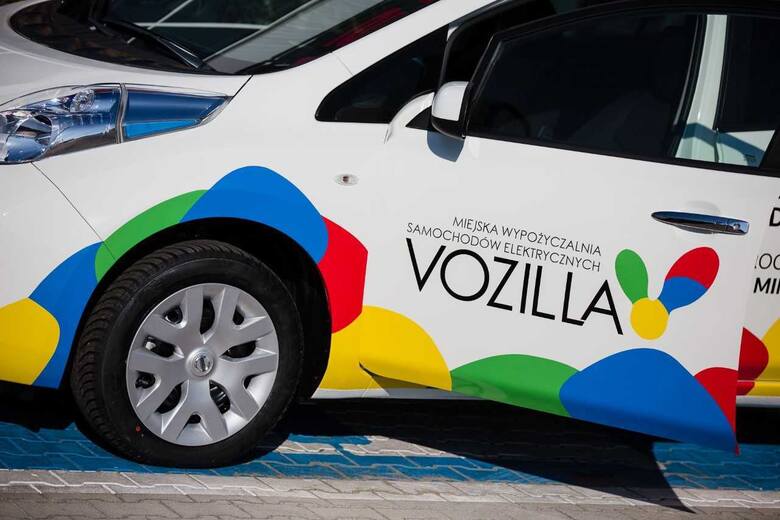 Miejska Wypożyczalnia Samochodów Elektrycznych VOZILLA oficjalnie wystartuje we Wrocławiu 4 listopada. To pierwszy tego typu system w Polsce.Fot. materiały