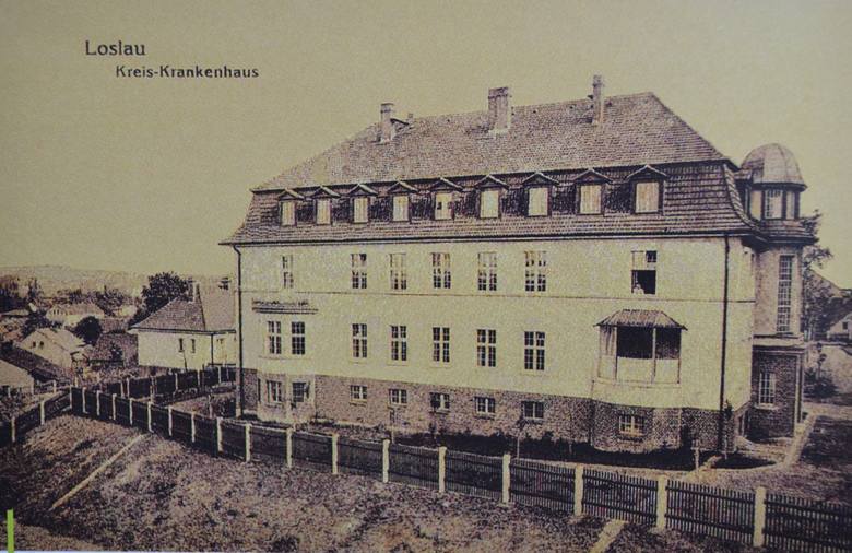 Powiatowy szpital wybudowany w 1913 roku