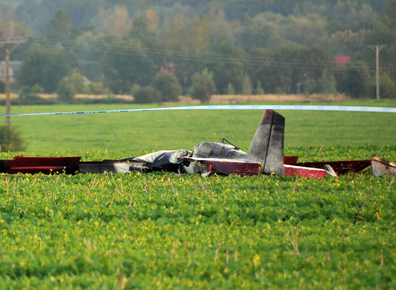 Tragiczny wypadek samolotu w Krośnie. Prokuratura: pilot nie jest winny