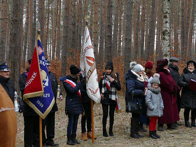 Obchody z okazji 74 rocznicy mordu 41 kobiet w Starym <br /> Jaromierzu.<br /> <br /> 