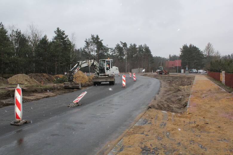 Rozbudowa drogi w miejscowości Cecylówka-Brzózka