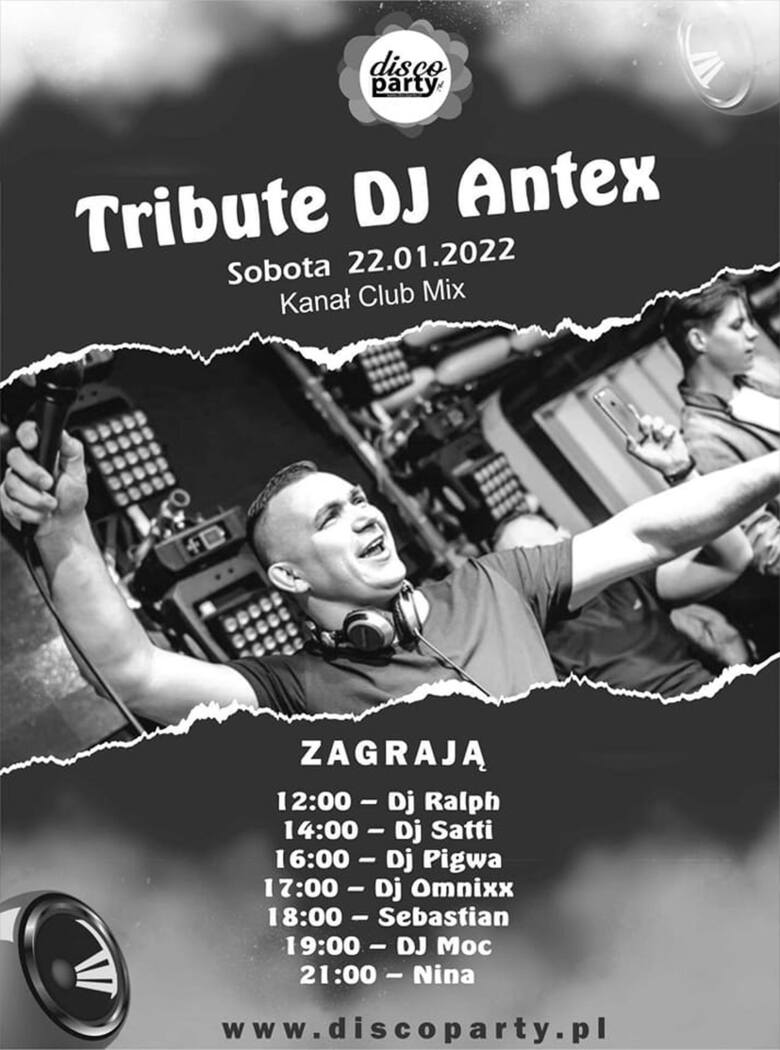 DJ Antex, czyli Damian Antoniewski z Praszki