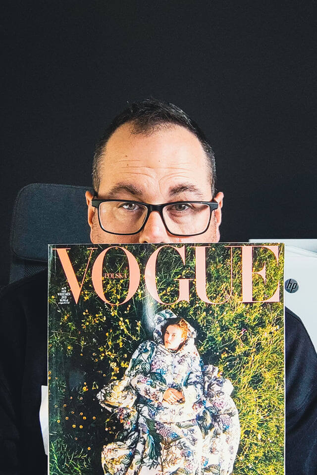 Pińczowianin Michał Janyst współpracował z ekipą Vogue. Ponidzie trafiło na okładkę [ZDJĘCIA]