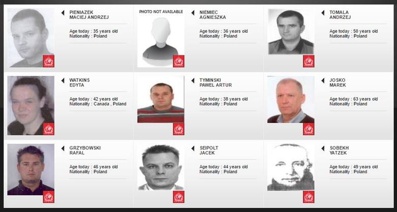 Mieszkańcy Kujawsko-Pomorskiego trafili na listę najbardziej poszukiwanych przestępców na świecie. 