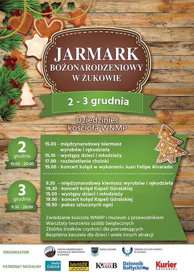 Jarmark Bożonarodzeniowy 2017 w Żukowie