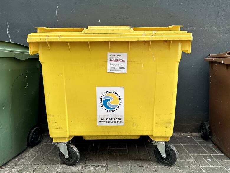 ECO Sopot sprawdza, czy mieszkańcy poprawnie segregują odpady