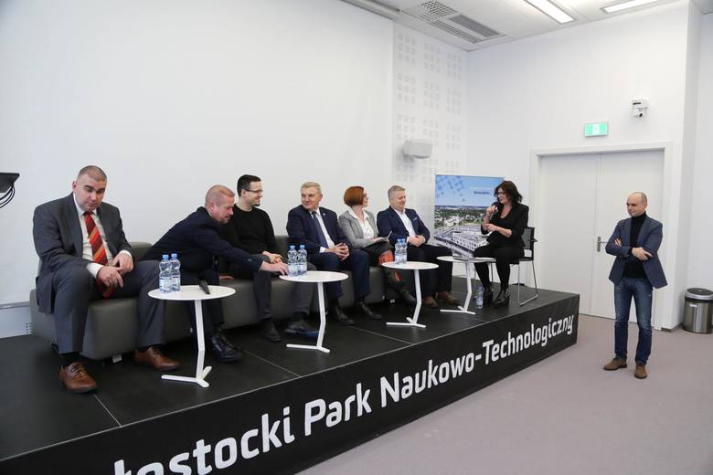 Debata dot. funduszy europejskich w Białostockim Parku Naukowo-Technologicznym