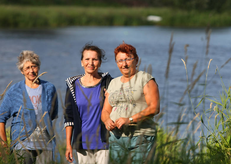 Kotowiczanki Maria Rzymiańska, Krystyna Wosik i Małgorzata Mokrowska 