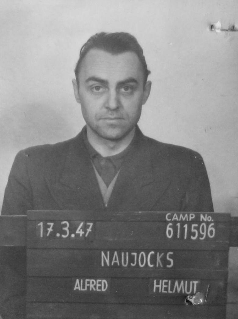 Alfred Naujocks w niewoli (1947 r.)