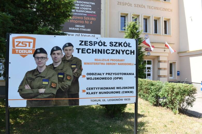 Jedyny oddział przygotowania wojskowego pod patronatem MON działa w Zespole Szkół Technicznych