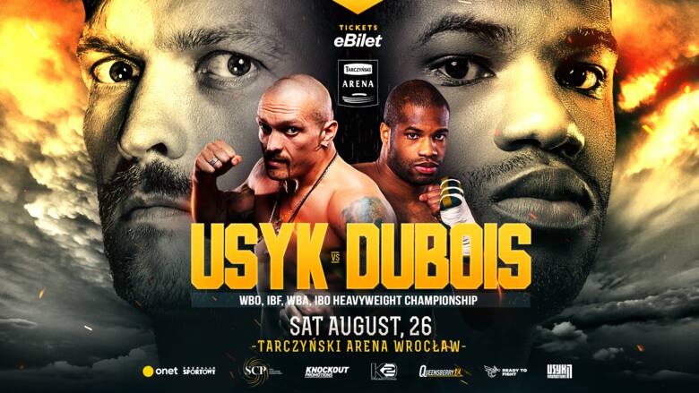 Usyk vs. Dubois: bokserzy stoczyli z zimną krwią pojedynek na spojrzenia