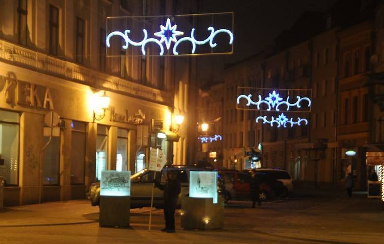 Iluminacje świąteczne w Toruniu - tak było w 2014 roku.