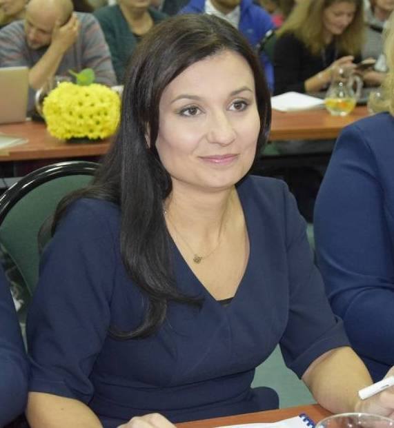 Justyna Kulig, radna Rady Miasta w Skierniewicach, nauczyciel w Zespole Szkół Zawodowych nr 1 w Skierniewicach.