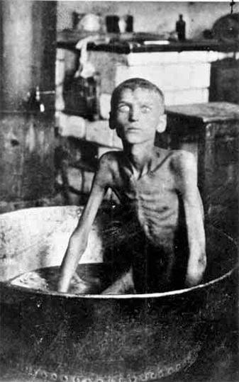 Chłopiec ze wsi pod Zaporożem. Z głodu zabił i zjadł brata
