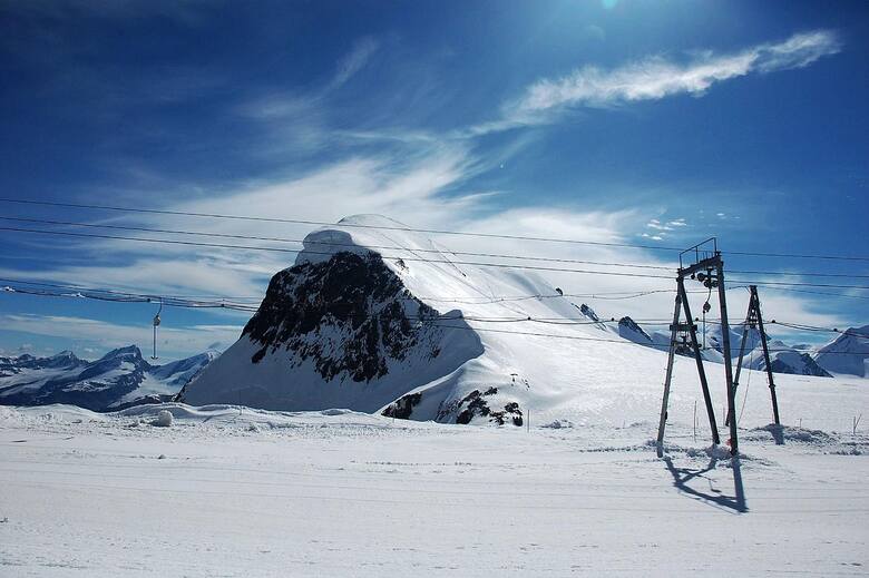 Najwyżej położona strefa narciarska w Europie. CC BY-SA 3.0