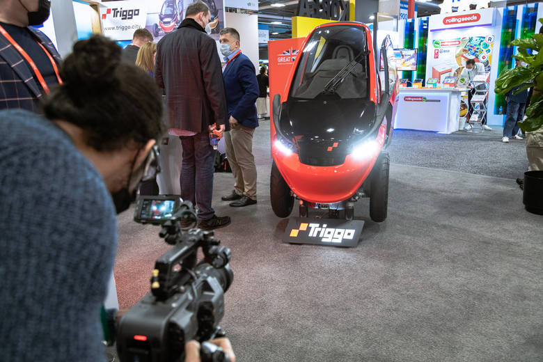 Triggo wzbudził duże zainteresowanie na tegorocznym Consumer Electronic Show w Las Vegas, który zakończył się w zeszłym tygodniu. Pojazd elektryczny,