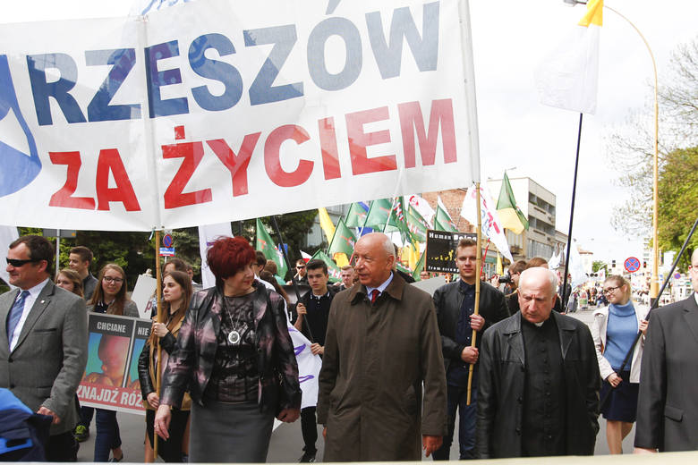 Profesor Bogdan Chazan był twarzą Marszu dla Życia i Rodziny, który w maju tego roku w Rzeszowie zorganizowały środowiska pro-life