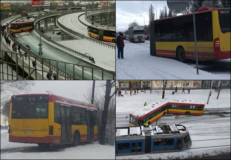 Wrocław, autobusy MPK o poranku - czwartek 3 stycznia 2019