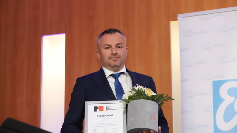 W kategorii w Średnie Przedsiębiorstwo tytuł Menedżera Roku Regionu Świętokrzyskiego trafił do Adriana Obarskiego - prezesa zarządu 4 ECO Spółka z ograniczoną