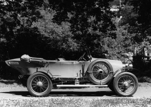 Fot. Audi: August Horch założył firmę Audi w 1910 roku. Udanym modelem był Typ C z 1914 r.