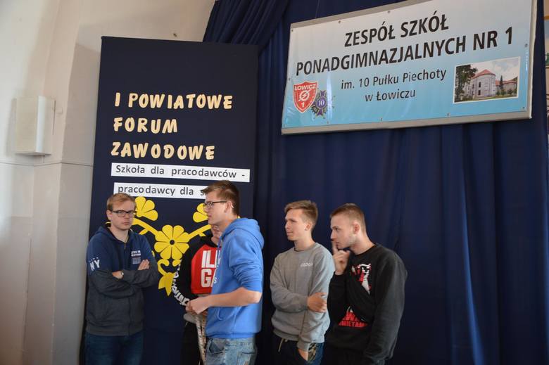 I Powiatowe Forum Zawodowe w Łowiczu [ZDJĘCIA]