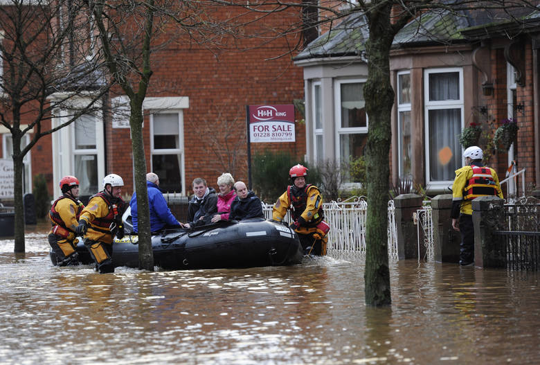 Powódź w Wielkiej Brytanii.
