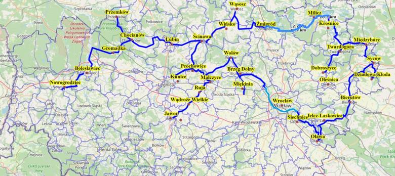 Dolny Śląsk: Ta autostrada ma mieć 500 km. Pojadą nią rowerzyści!