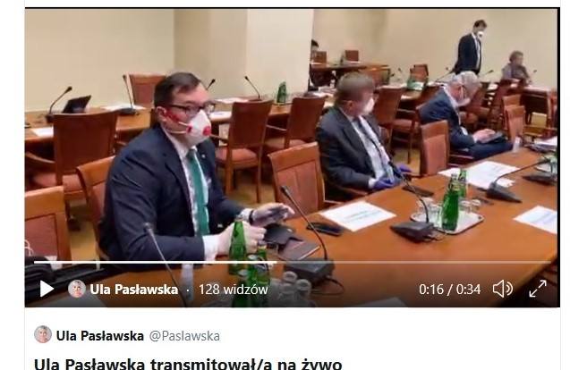 Stefan Krajewski utrwalony na filmie swojej klubowej koleżanki Urszuli Pasławskiej
