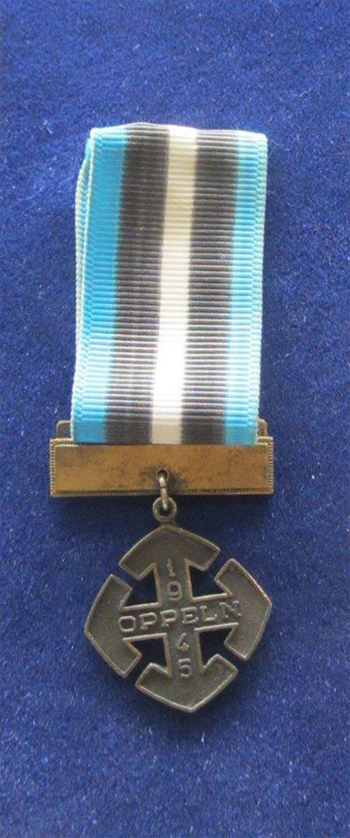 Estoński medal za obronę Opola. Absolutny „biały kruk” wśród kolekcjonerów pamiątek po II wojnie.