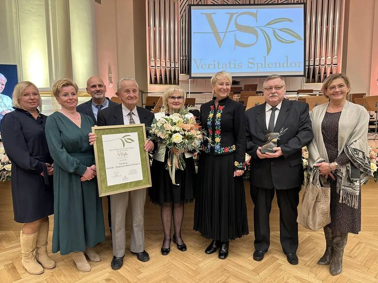 Podczas gali Nagrody Veritatis Splendor w Filharmonii Krakowskiej