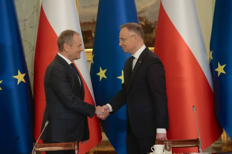 Rozpoczęło się spotkanie prezydenta Andrzeja Dudy i Donalda Tuska.