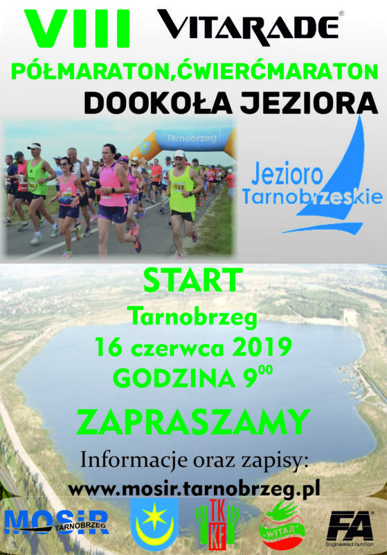 Półmaraton i ćwierćmaraton wokół Jeziora Tarnobrzeskiego