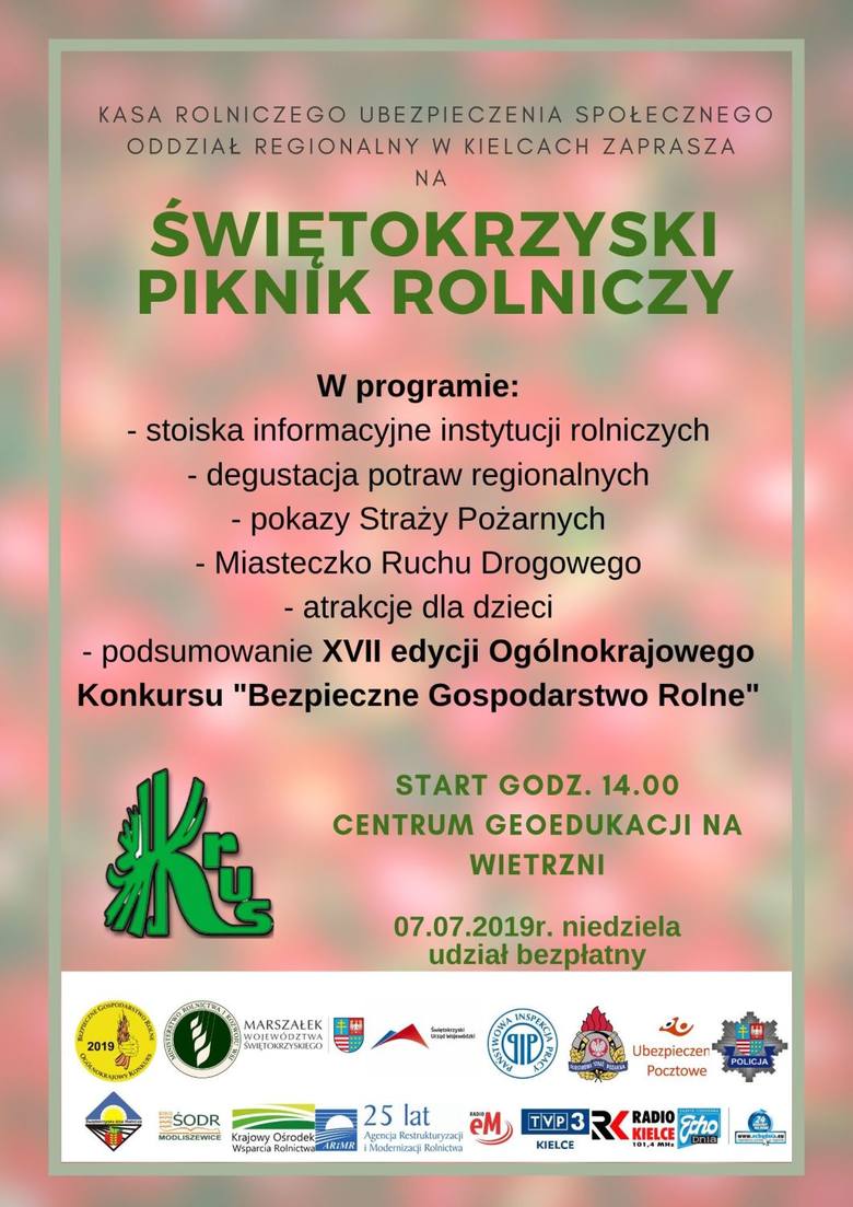 Świętokrzyski Piknik Rolniczy w niedzielę w Kielcach. Z atrakcjami i nagrodami  