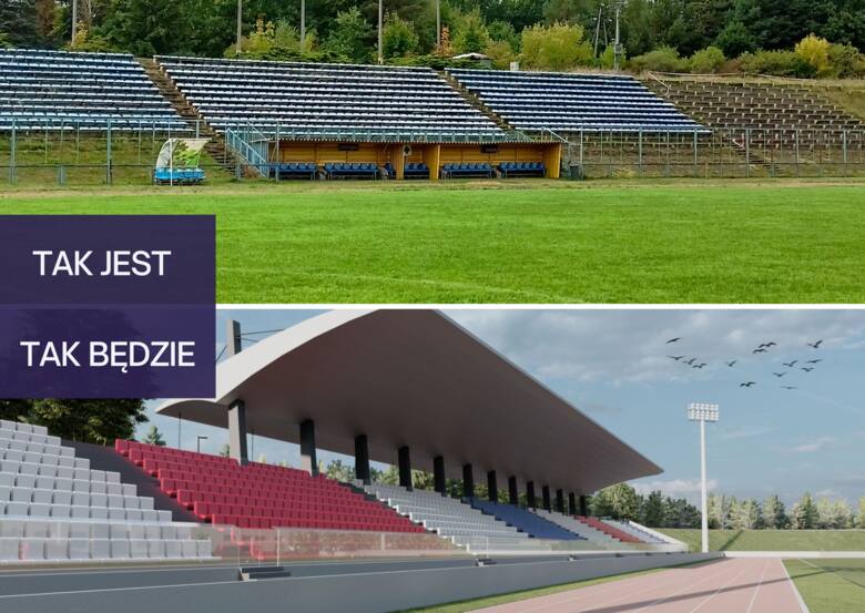 Dzięki inwestycji miejsce diametralnie się odmieni. Miasto zyska nowoczesny stadion piłkarski z elementami infrastruktury lekkoatletycznej.