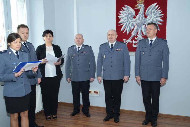 KPP w Łowiczu ma nowego komendanta. Policjanci z Brzezin i Pabianic również