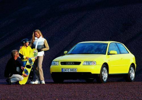 Fot. Audi: Audi A3 debiutował w 1996 r., początkowo z nadwoziem 3-drzwiowym.