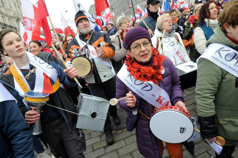 Manifestacja KOD w Warszawie (12.03.2016)